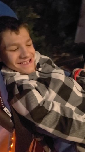 We took Ely trick or treating for the first time in 8 years. I'd say it was a hit. 🥰 | Team 4 Titus & Ely