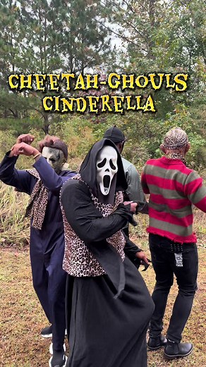 Cheetah-Ghouls “ Cinderella” by Jacobi #fyp #cheetahgirls #viral #humor #Halloween