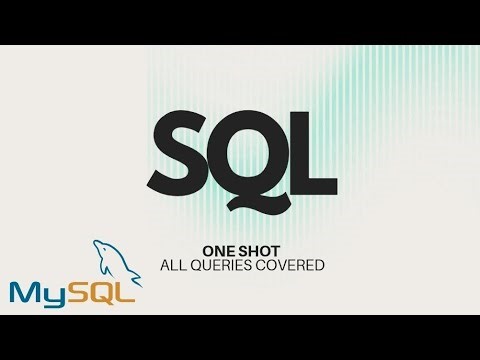SQL Queries | One Shot | Simple SQL Queries Explained | Learn Fast, Solve Smart – SQL Queries