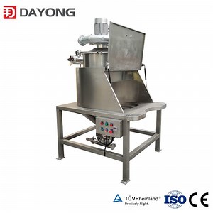 [Hot Item] Dyjx Powder Bag Dumping Station with Build-in Vibrating Sifter Machine