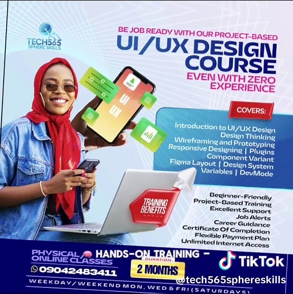 💃Special Discount Offer The first 50 people to register will pay just 100,000 for any course in our physical classroom training…. Hurry 💃💃this offer is limited to the first 50 people only. Don't miss your chance to learn tech the right way- with support, structure and skill #t#techt#technologys#softwared#developerp#programmingc#codings#softwareengineerw#webdeveloperd#developerlifec#codinglifep#programminglifef#fullstackdeveloperf#frontenddeveloperb#backenddeveloperp#pythonj#javascriptj#javah#