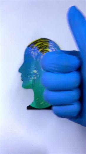 Oddly Satisfying Art Process #diycrafts #homedecor #oddlysatisfying #artandcraft