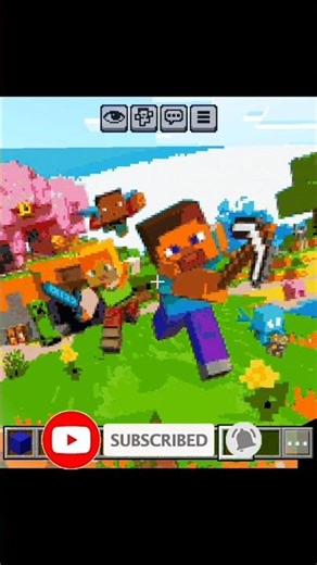 I make Minecraft picture 🖼️ #minecraft #shorts