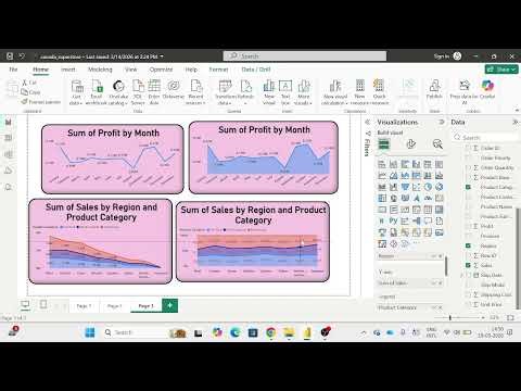 All Area & Line Charts Explained | Stacked, 100% & Combo Charts (Excel Guide)