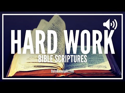 Bible Verses About Hard Work | Work Hard and Succeed With God's Blessings (Powerful Scriptures)
