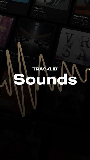 Introducing: A complete library of royalty-free Sounds on Tracklib ✔️