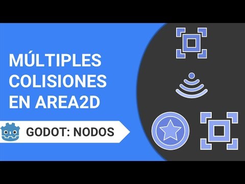 Godot Múltiples colisiones dentro del Area2d | Curso Nodos de Godot
