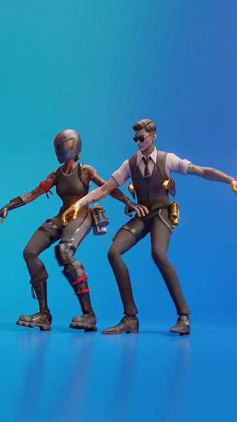 Fortnite Animated Skins Dance Moves with Samsung Edition | Solar Threads