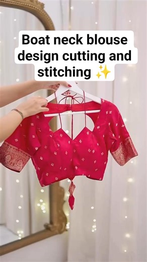 Stylish Heart Shape Back Neck Blouse Cutting & Stitching Tutorial | Easy Blouse Design 2026 #blouse