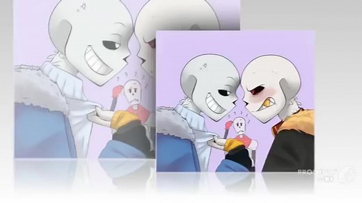 Undertale AU Classic Sans x Fell Sans - Every time we Touch