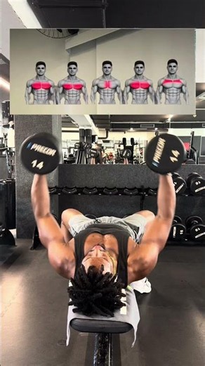 Full chest workout with dumbbell 3x12