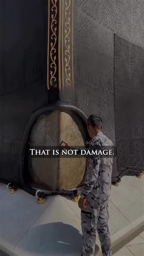 The Golden Opportunities on Instagram‎: "Those cracks in the Kaʿbah… they aren’t damage. They’re a testament. A mark Allah chose to leave behind on the most sacred walls on Earth — a signature written into history itself. Billions of people face the Kaʿbah every day. But for one soul, the Kaʿbah opened. It didn’t just allow entry… it welcomed him. The walls of Allah’s House split to embrace the birth of the Commander of the Faithful, Imam ʿAli (ع) — and then closed again, carrying that miracle f