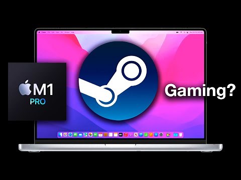 STEAM GAMING on the NEW MacBook M1 Pro - Does it work?