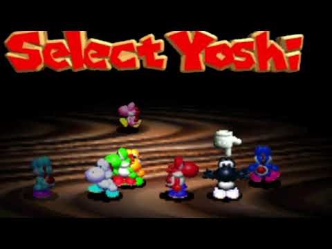 Yoshi’s Island! Character Select Screen ( All Yoshis ) ~ :]