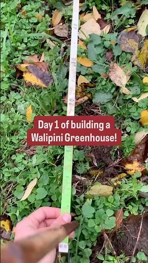 Building a Walipini Greenhouse