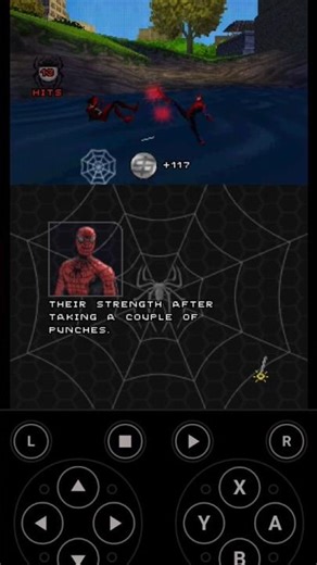 Spider-Man 3 NDS Gameplay🕸️ 🔥 Nintendo DS #spiderman #gaming #shorts #nds