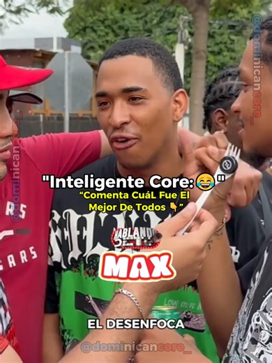 “Inteligentes Core 😂 No te vayas sin comentar cuál fue el mejor 👇”#tik_tok #hablandodeto #dominicancore #viral #core
