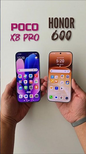 POCO X8 Pro vs HONOR 600 📷 #pocox8pro #honor600