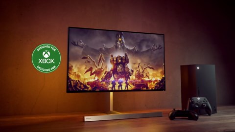 Philips Momentum 329M1RV 32" 4K HDR 400 Gaming Monitor, Designed for Xbox, 144Hz, USB-C PD 65 Watts, 1 ms Response Time, 4Yr Advanced Replacement, Height-Adjustable,Black