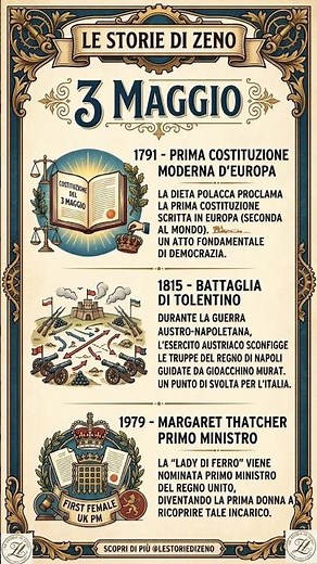📅 Almanacco del Giorno – 3 Maggio
