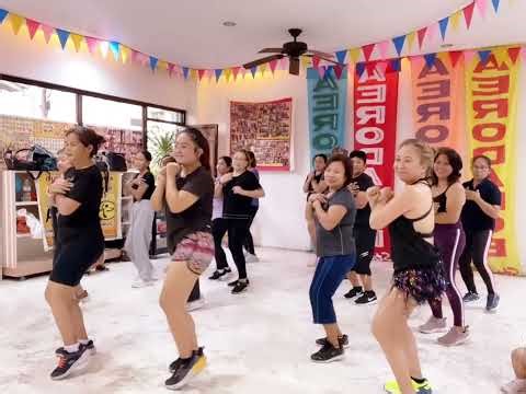 Easy Hula Dance: Tiny Bubbles 🥂 Simple & Original Routine | Manila Rocks in Aerodance