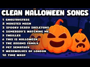 Clean Halloween Songs Playlist 🎃 Clean Halloween Music for School / Classroom