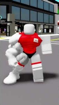 Como se Tornar Personagem ALTO ULTRA MUSCULOSO no ROBLOX #shorts