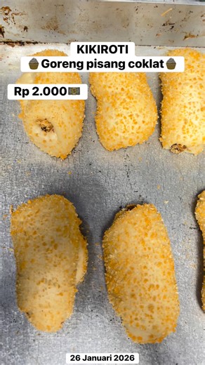 KIKIROTIstore on Instagram: "Goreng pisang coklat🧁 Rp 2.000💵 Varian: Pisang goreng coklat Bodong vanila Bodong melon Bodong strawberry Bulat mocca Bulat abon Bulat keju Bulat kacang Pizza kapal mini Piscok kapal Gunting coklat Donat messes Goreng nanas Menerima pesanan dan juga ICIP SAMPEL GRATIS YAA🤩 ☎️silahkan hubungi nomor admin https://wa.me/6282223042040 📍Maps: kikirotiofficial / kikirotistore https://maps.app.goo.gl/rgh97XKnFS8h4kNX6?g_st=ic #kikiroti #kikirotiofficial #kikirotistore @