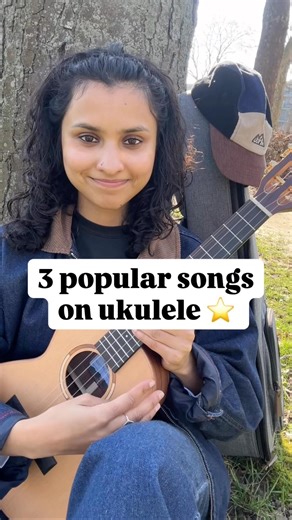 3 Ukulele Songs You NEED to Know 🎶 (EASY Tutorial) #shorts