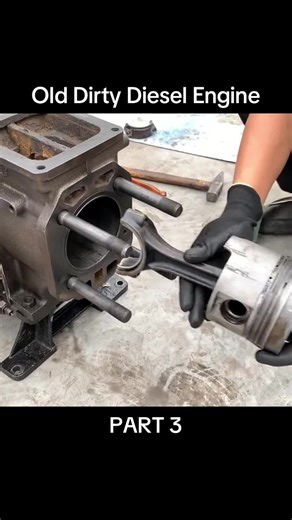 PART 3/3. FULL Restoration Old Dirty Diesel Engine #restoration #diy #restore