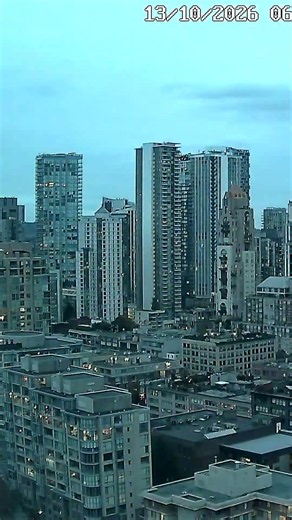 Moody Skyline 🌇 Vancouver Sunset Timelapse | Oct 13 2026