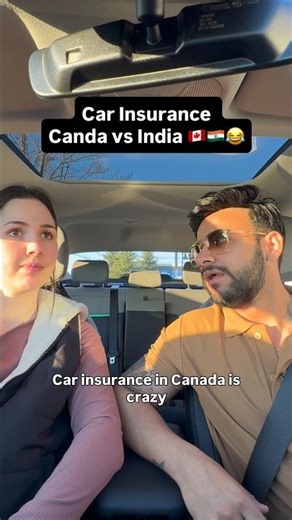 Car Insurance in Canada and India 😂🇨🇦🇮🇳