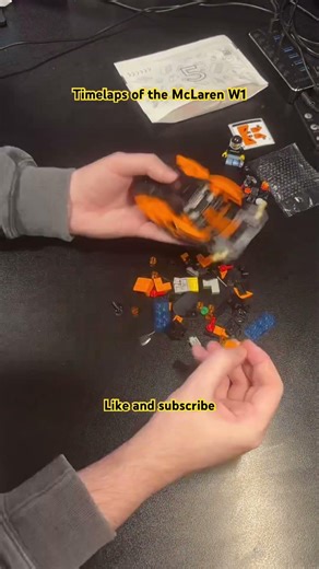 Timelaps the McLaren W1 Speed champions #fypシ #lego #mclarenw1 #speedchampions