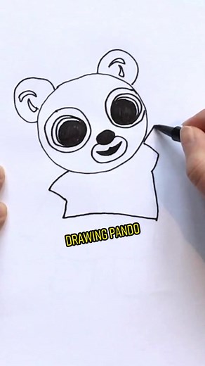 It’s Pando 🖌️ Woo-hoo! #bingbunny #drawing #teampando #drawingforkids #parentsoftiktok #fyp #activityforkids