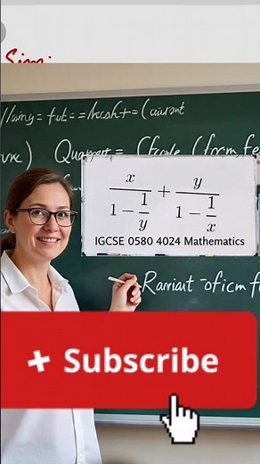 igcse 0580 4024 Mathematics|simplification of algebraic function#maths #viral #shorts