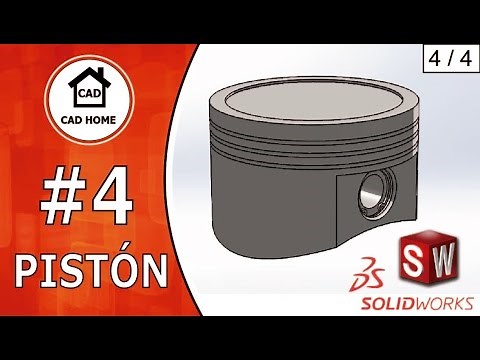 4. Ensamblaje Final - Pistón - Solidworks