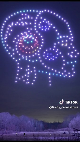 Cold night testing drones! ❄️ #behindthescenes #dronelightshow #droneshow #dronelight #dronecompany #dronecommunity #droneswarm #viraltiktok #cooltech #lightshow #drones #worththewait #fireflydroneshows #foryoupage #fyp #led #dronebusiness #viral #brightlights #coldnight #winter