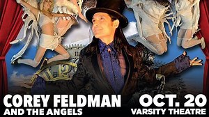 **FRIDAY NIGHT!!** Hollywood actor turned rockstar Corey Feldman & the Angels perform LIVE at the Varsity Theatre this Friday, October 20th!! Tickets are ON SALE NOW!!! Grab Tickets & More Info -> http://bit.ly/2eZExVZ Listen to 'Go For It' here -> http://bit.ly/2yu9yfo | Varsity Theatre - Baton Rouge, LA