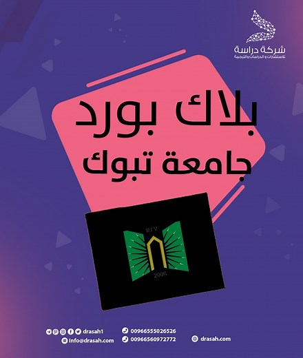 5 ميزات رئيسية في بلاك بورد جامعة تبوك