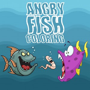 Angry Fish Coloring: Play Angry Fish Coloring online for free now.