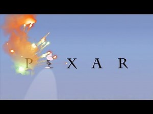 Pixar Lamp Spoof Explosive Pixar Logo