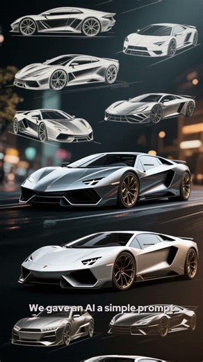 AI Designed the Most Futuristic Car Ever #concept #ai #automotive