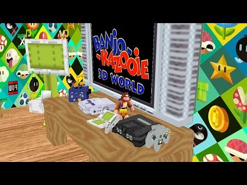 Banjo-Kazooie 3D World (Real N64 Capture)