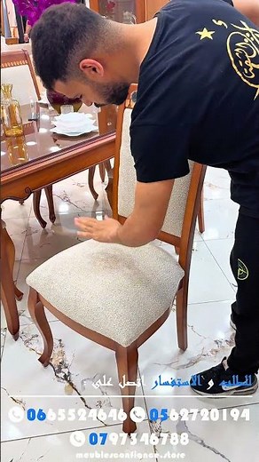 Table salle à manger en bois hêtre 🪵