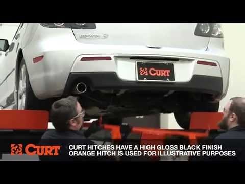 CURT 11386 Trailer Hitch Installation on a Mazda 3