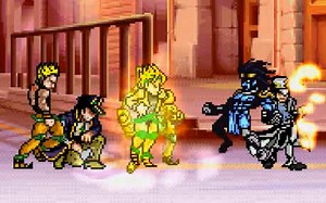 【MUGEN】手操DIO 嗨DIO VS 白承 石之海承