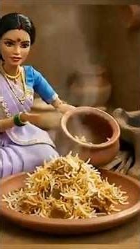 Tiny Biriyani Relaxing ASMR Cooking in a Miniature Village Cooking
