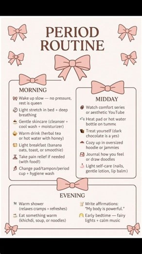 🌸 Period Routine That Actually Heals | Self-Care During Periods 🤍