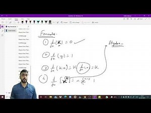 Foundation Differentiation - 2 Video Lecture - CA Foundation