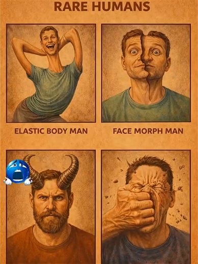 ELASTIC BODY MAN 🔥💪 | Rare Human Records ⏺️😱 #foryou #foryoupage #edit #fyp #viral